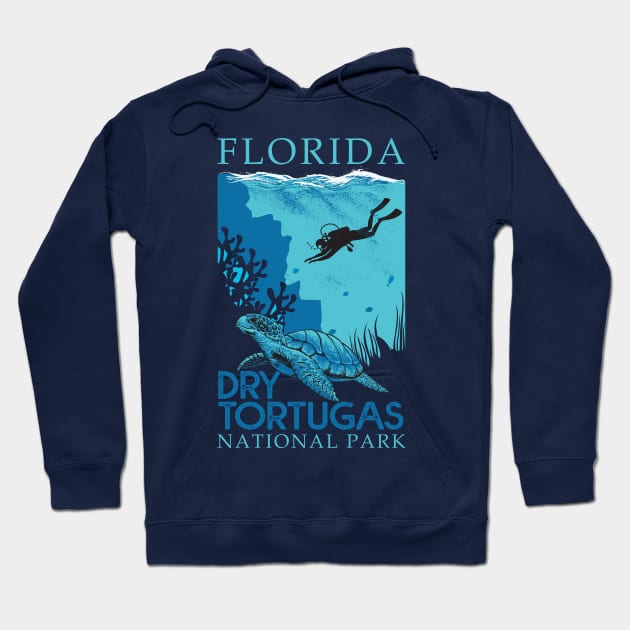 Dry Tortugas National Park - Florida Hoodie by Sachpica